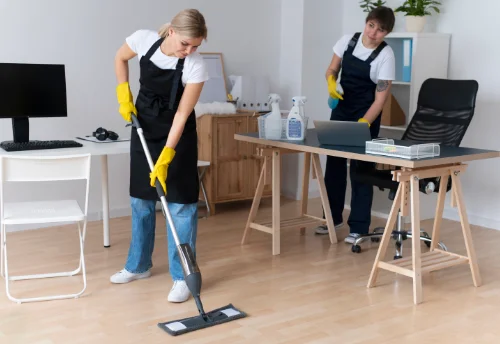 Nettoyage de bureau professionnel à la Bouëxière